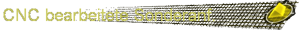 CNC bearbeitete Sonderanf.